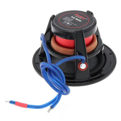 2Pcs Universal 80W 4Ohm 2.5Inch Kevlar Cone Midrange Car Speakers