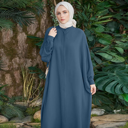 Abayas for Women Muslim Dress Modest Maxi Robe Abaya Kaftan Dresses Eid Prayer Clothes Arabian Islamic Dubai Outfit