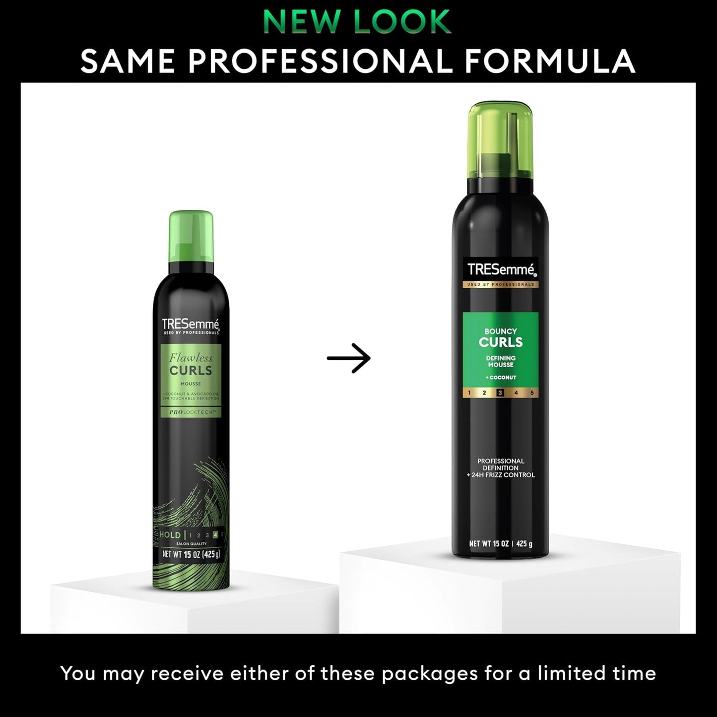 Flawless Curls Nourishing Mousse with Coconut and Avocado Oil 15 Oz