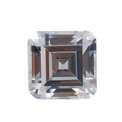 8.0Ct Loose Gem Jewelry Cubic Zirconia Stone Jewelry Making Gemstone AAAA Grade VVS Size 10Mm/1Pcs