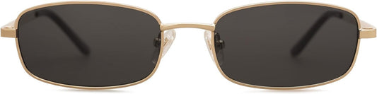 Small Y2K Narrow Rectangle Sunglasses Womens Mens Retro 80S 90S Skinny Sunnies SJ1187