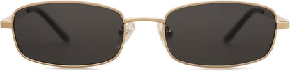 Small Y2K Narrow Rectangle Sunglasses Womens Mens Retro 80S 90S Skinny Sunnies SJ1187