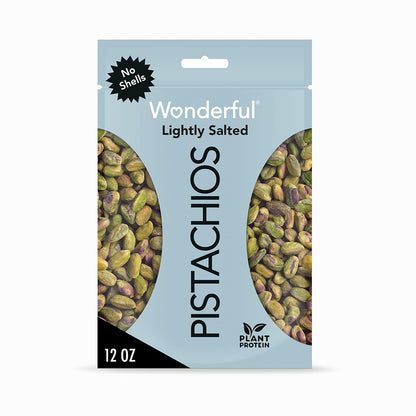 No Shells, Lightly Salted Nuts, 12 Ounce Resealable Bag, Protein Snacks, Gluten Free, Healthy Snack - WORLD TIME VISITS