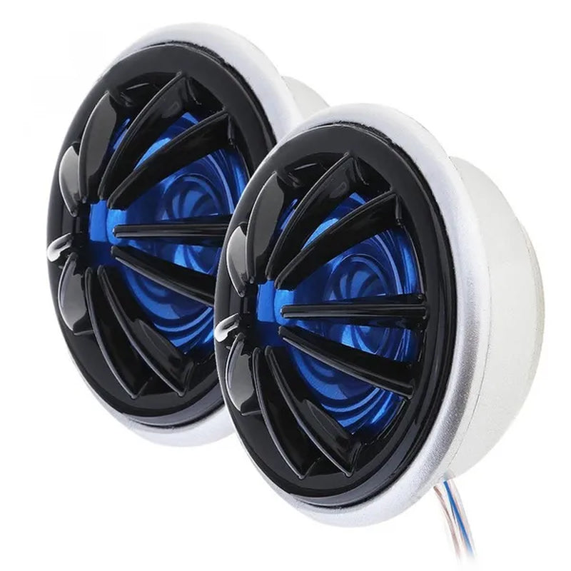 2Pcs 150W YH-66 Car Horn Dome Tweeter Audio Loudspeaker Car Stereo Treble Speaker for Most Cars