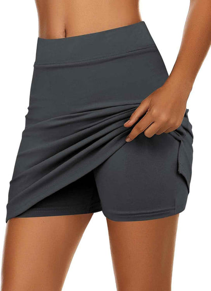 Women'S Active Performance Skort Lightweight Skirt for Running Tennis Golf Workout Sports