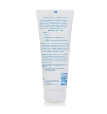 Hair Styling Gel, Fragrance and Gluten Free, for Sensitive Skin, Unscented, 7 Oz, Packaging May Vary - WORLD TIME VISITS