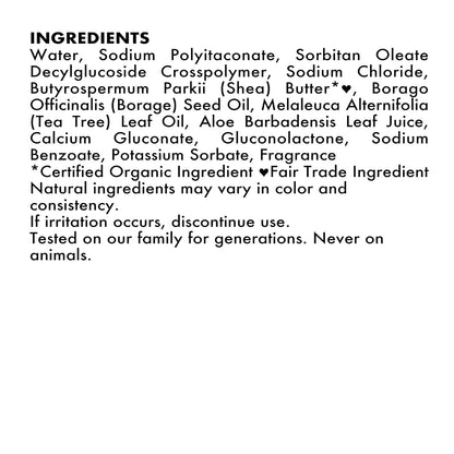 Mousse for Curly Hair, Wig or Weave, Tea Tree and Borage Seed Oil, Paraben-Free Styling Mousse, 7.5 Ounce