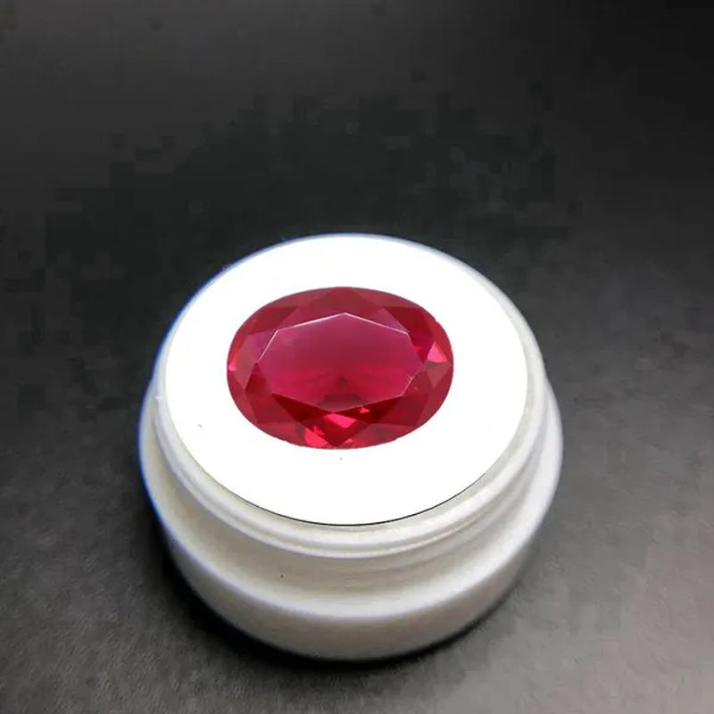 Large Ruby AAAA+ Unheated 20.50 Cts Natural Mined 13×18Mm Sri-Lanka Garnet Ruby Pigeon Red Oval Cut VVS Loose Gem