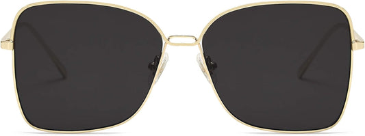 Classic Trendy Square Oversized Sunglasses Womens Mens UV400 Big Large Designer Shades SJ1082