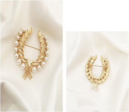 Xmas Gifts Brooches Pins Fashion Flower Drop Oil Brooch Fresh Women Wear Alloy Brooch Suit Accessories Corsage A-Z 26 Letters Pins Brooches