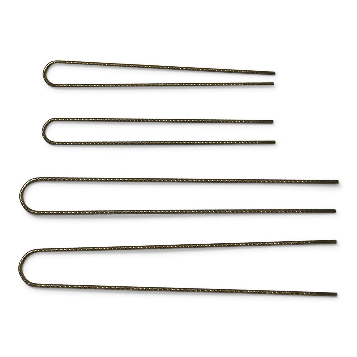 Premium Bronze Hair Pins (175 Count, Pack of 1)