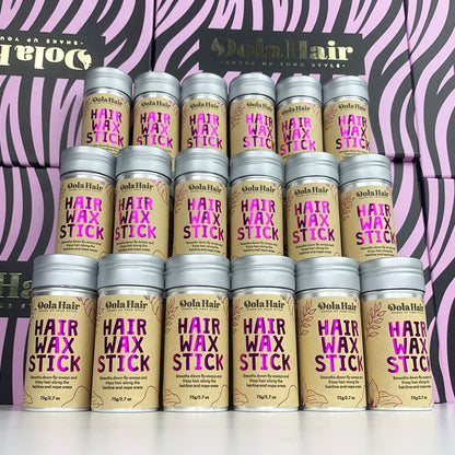 Hair Wax Stick - Flyaway Control and Styling Pomade for Kids, Women, and Men - Hair Bun Maker and Accessorie (1 Pack of Wax)
