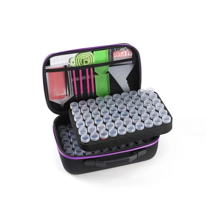 Diamond Painting Storage Box Container with Accessories Tools Kits for Beads Diamonds Rhinestones Storage - WORLD TIME VISITS