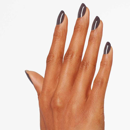 OPI Nail Lacquer Nail Polish | Opaque Dark Black & Gray Crème Chip Resistant Nail Polish | Vegan, Fast Drying, Streak Free