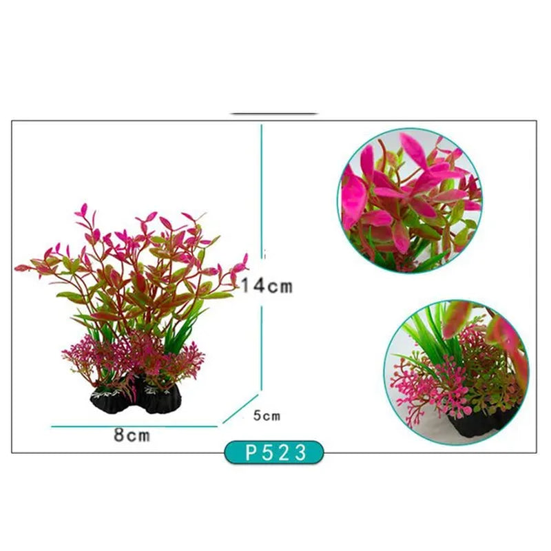 Simulation Water Weeds Fish Tank Plant Water Weeds Aquarium Artificial Decor Plants Ornament Aquarium Grass Decoration