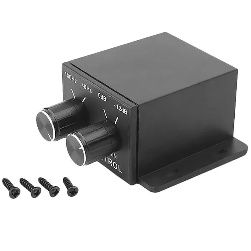 New Universal Car Audio Amplifier Bass RCA Potentiometer Level Remote Volume Control Knob - WORLD TIME VISITS