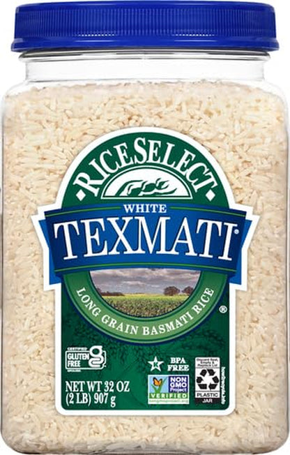 Texmati White Rice, Long Grain American Basmati, 32 Oz