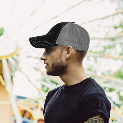 Richardson Trucker Mesh Hat Russia in Russian C Embroidery Cotton Dad Hats for Men & Women Snapback Black Charcoal
