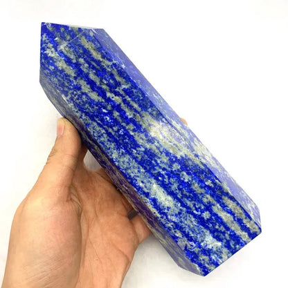 Big Size Natural Lapis Lazuli Healing Wand Lapis Lazuli Crystal Quartz Points