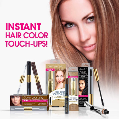 Hair Color Touch-Up Stick - Black (2-Pack)