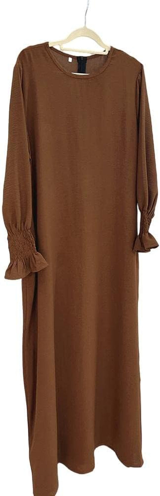 Women Prayer Dress Muslim Ramadan Garment Abaya Dubai Islam Jilbeb Long Dress without Hijab
