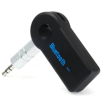 1 Pack Bluetooth Receiver/Bluetooth Car Kit, Portable Universal Aux Adapter 3.5Mm Auxiliary Stereo Output Music Streaming Sound System Hands-Free Audio Adapter & Wireless Car Kits for Home, Car, Wired Headset Earphones