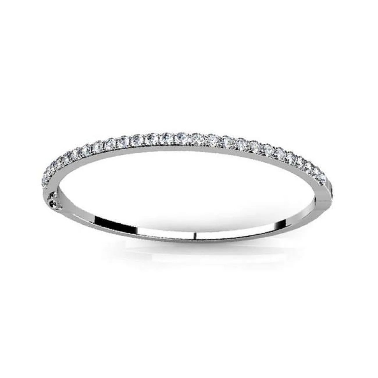 Enterprises 19448 2 CT Diamonds Women Bangle - 14K Gold - WORLD TIME VISITS