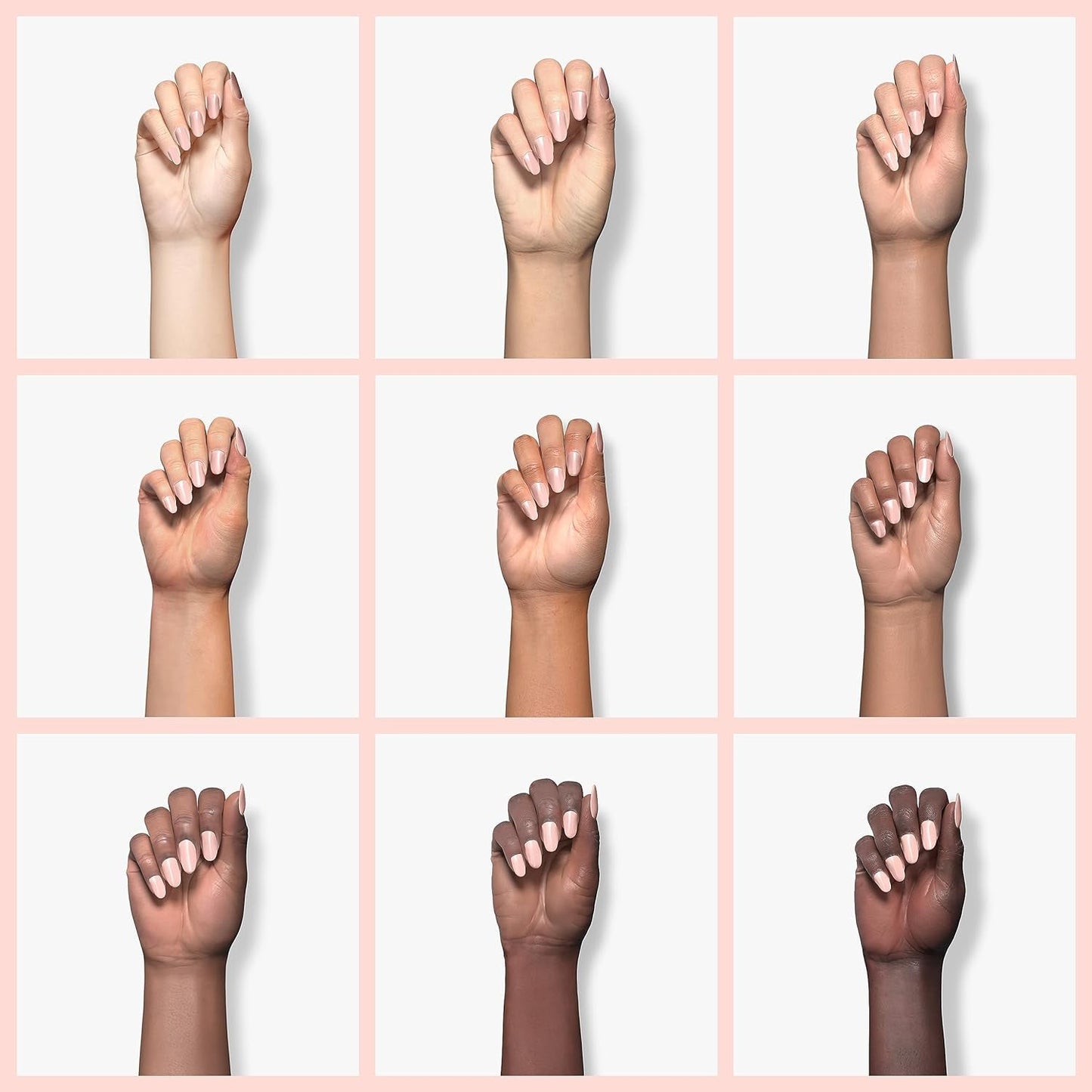 Salon-Quality Nail Polish, 8-Free Vegan, Light Peach, Skinny Dip, 0.46 Fl Oz