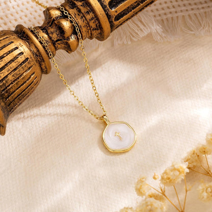 Cross Necklace for Women-Dainty Simple 14K Gold Plated Cross Pendant Cute Necklaces for Women Jewelry