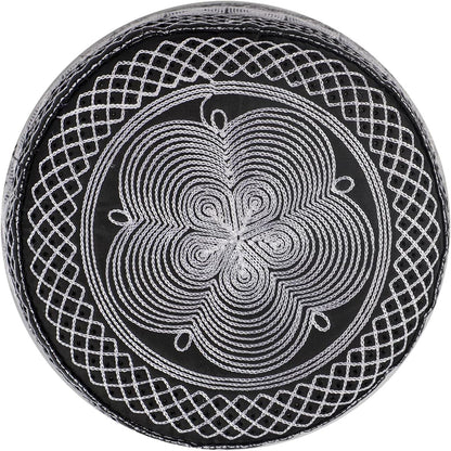 Muslim Prayer Kufi Hat for Men Boys Islamic Beanie Skull Cap Prayer Headwear Embroidery Kofia Topi Sun Hat Ramadan Eid Gift