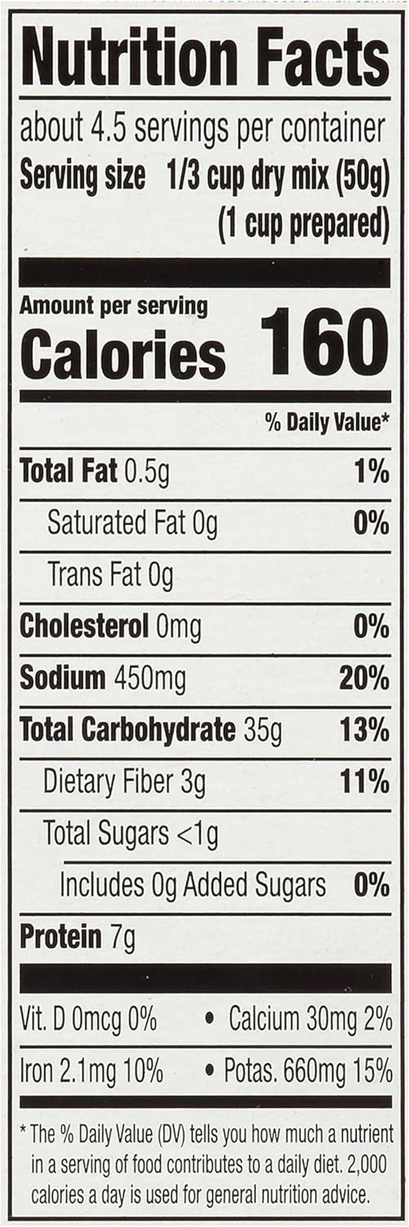Zatarain'S Reduced Sodium Red Beans & Rice Mix, 8 Oz
