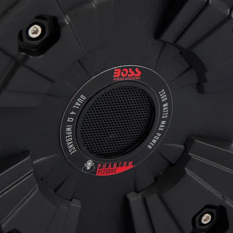 BOSS Audio P126DVC Phantom 12 Inch 2300W Car Audio Subwoofer Speakers (2 Pack)