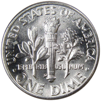 1959 D Roosevelt Dime BU Uncirculated Mint State 90% Silver 10C US Coin Master Coins