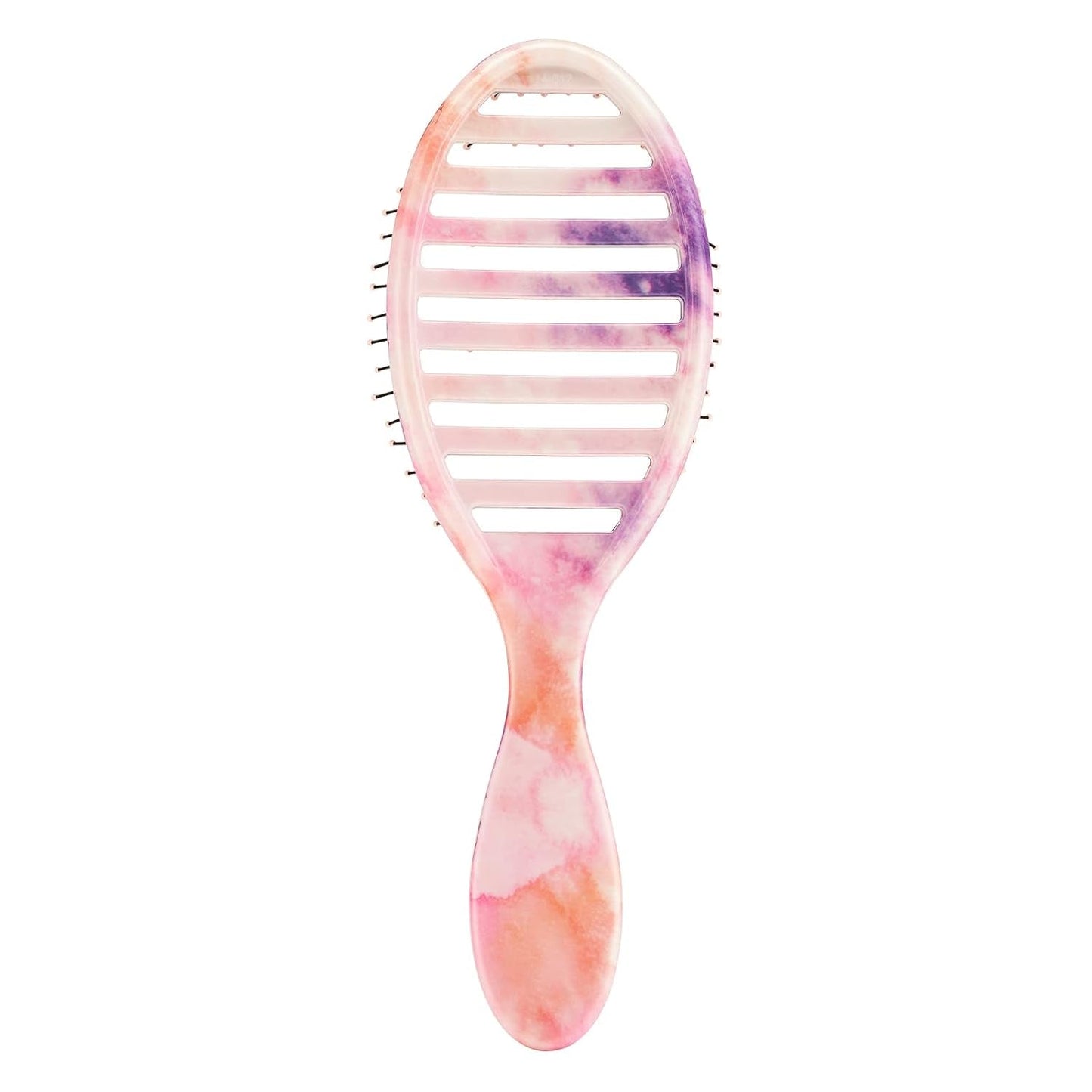 Speed Dry Hair Brush - Watermark (Color Wash) - Vented Design and Ultra Soft Heatflex Bristles Are Blow Dry Safe with Ergonomic Handle Manages Tangle and Uncontrollable Hair - Pain-Free