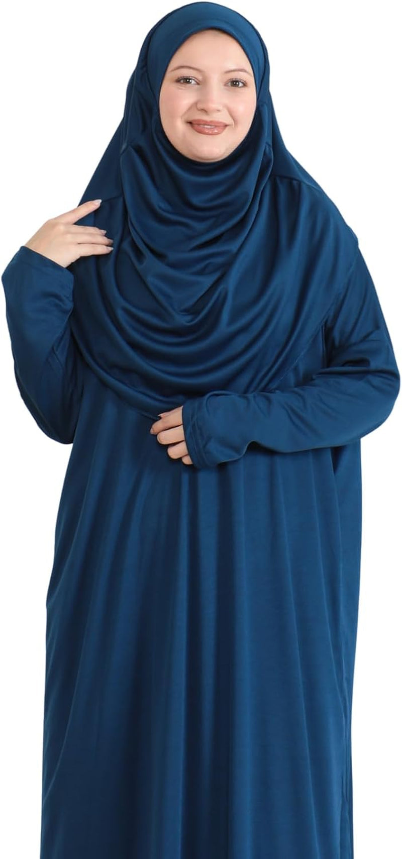 Muslim Dress for Women with Hijab, Abaya, Instant Prayer Clothes Set, Islamic Wear, Dubai Kaftan Jilbab Burqa