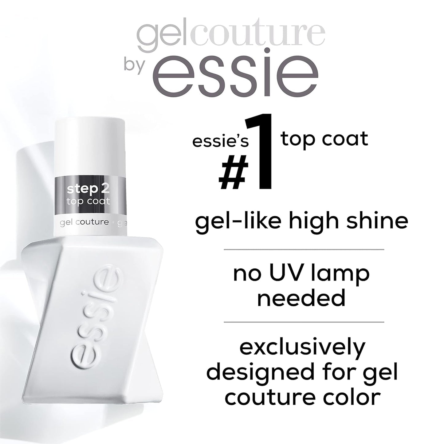 Gel Couture Long-Lasting Nail Polish, 8-Free Vegan, Deep Red, Spiked with Style, 0.46 Fl Oz