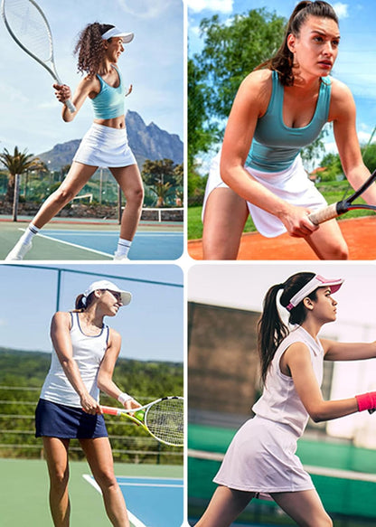 Women'S Active Performance Skort Lightweight Skirt for Running Tennis Golf Workout Sports