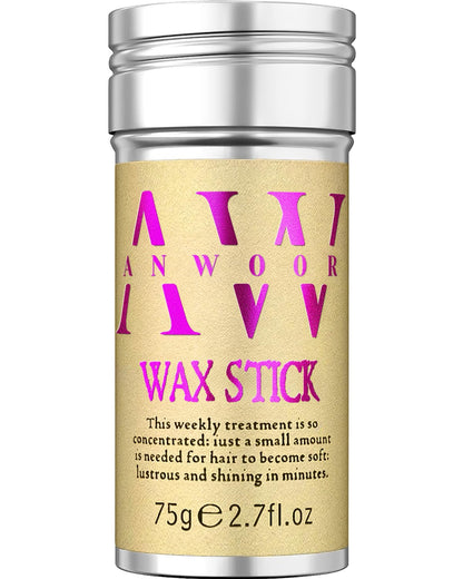 Hair Wax Stick, Wax Stick for Hair Flyaways Kids & Women Hair Accessories for Women Girls Hair Bun Maker for Kids Hair Slick Stick Baby Hair Gel Stick Kids Hair Products Hair Smoothing Stick