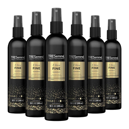 Non-Aero Hairspray Ultra Fine for 24-Hour Frizz Control 10 Fl Oz (Pack of 6) - WORLD TIME VISITS
