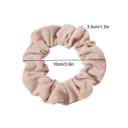Scrunchies Hair Ties Scrunchy for Women Girls Cute Hairties for Thick Curl Hair No Crease Hair Accessories Soft Ropes Ponytail Holder No Hurt Your Hair