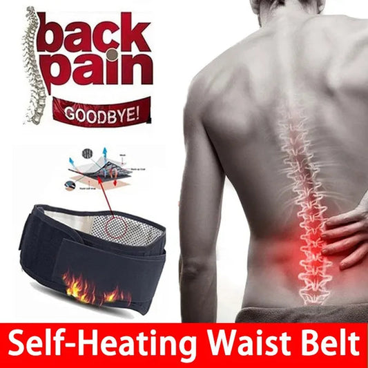 2022 New Adjustable Waist Tourmaline Self-Heating Magnetic Therapy Back Lumbar Support Belt Lumbar Support