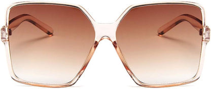 Oversized Square Sunglasses for Women Big Large Wide Fashion Shades for Men UV Protection Unisex
