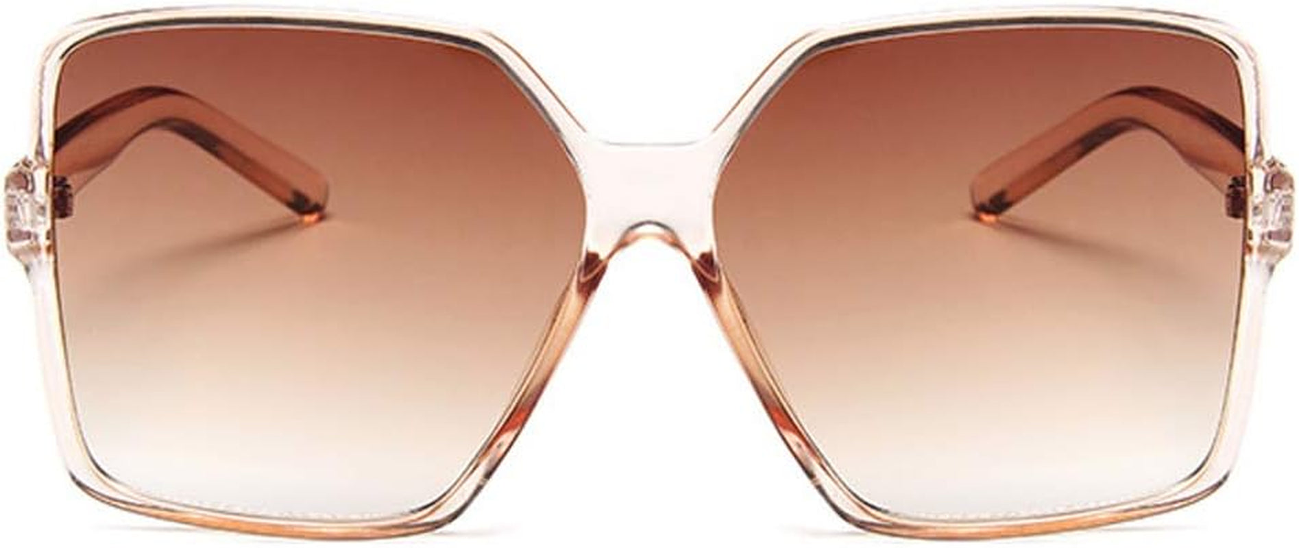 Oversized Square Sunglasses for Women Big Large Wide Fashion Shades for Men UV Protection Unisex - WORLD TIME VISITS