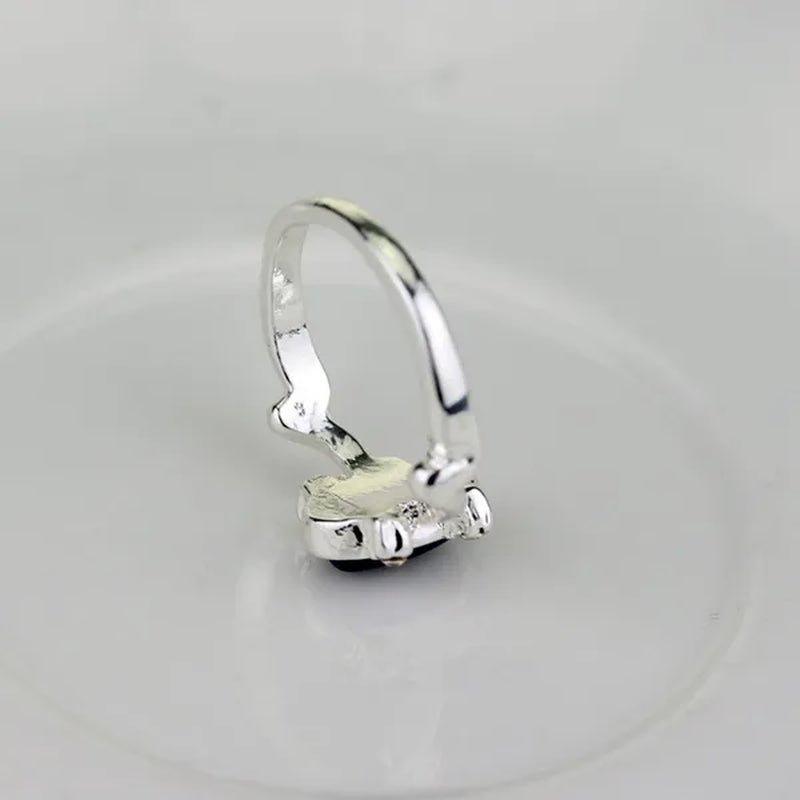 1 pc The Vampire Diaries Rings Elena Gilbert Daylight Rings Vintage Crystal Ring With Blue Lapis Fashion Movies Jewelry Cosplay