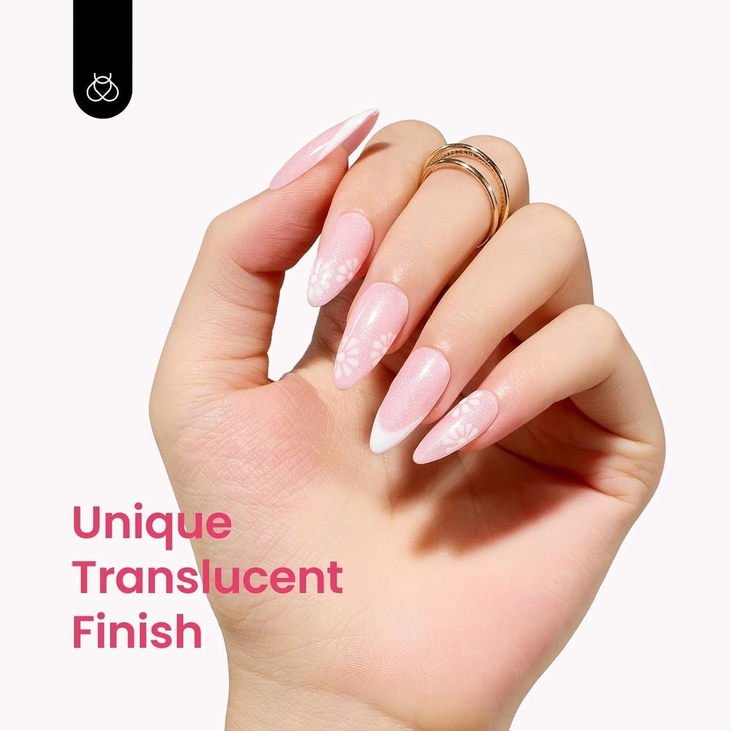 1 Pcs 15 ML Jelly Shimmer Glitter Gel Nail Polish Milky Sheer Baby Pink Nail Polish Art Manicure Spring Summer Colors Uv Gel Mother'S Day Gifts for Mom Girls Women