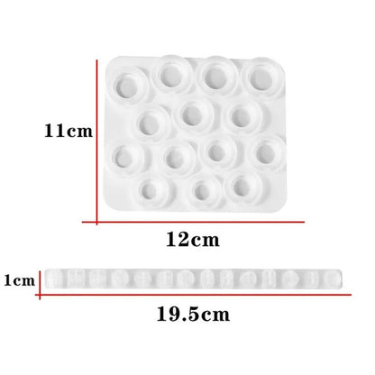 1 Set Valentine'S Day Rings UV Crystal Epoxy Mold Dove Egg Diamond Ring Silicone Mould DIY Crafts Jewelry Pendants Earrings Necklace Casting Tools GZQ