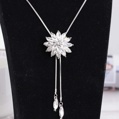Necklaces for Women Infinity Love Heart Letter Pendant Charm Engagement Crystal Rhinestone Necklace Jewelry Gifts for Wife, Birthday or Chrismas Holiday Gift for Her, Mom, Girlfriends
