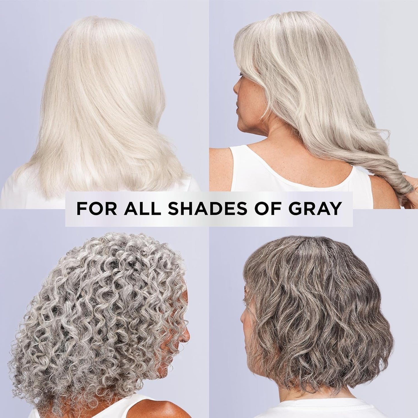 Everpure Brightening and Nourishing Shampoo for Gray Hair, Sulfate-Free Vegan Formula with Peptides, 8.5 Fl Oz