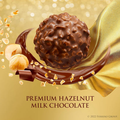 , 12 Count, Premium Milk Chocolate Hazelnut, Chocolates for Gifting, 5.3 Oz - WORLD TIME VISITS