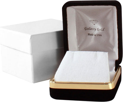 1.3 CTW 14K Solid Rose Gold Hoop Huggie Earrings Pink Sapphire